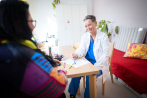 Klinik Hietzing - Gesprächssituation in der Psychiatrischen Abteilung