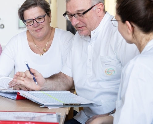 Besprechung der KollegInnenschaft an der 1. Psychiatrischen Abteilung