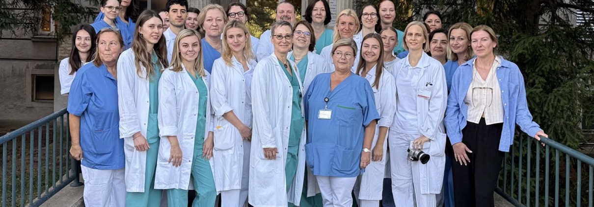 Teamfoto der Augenabteilung der Klinik Hietzing