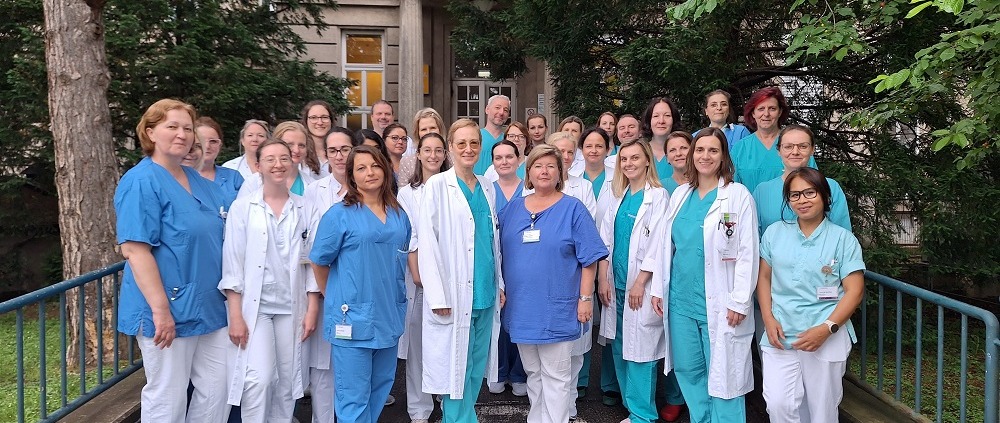 Klinik Hietzing Augenabteilung Gruppenbild