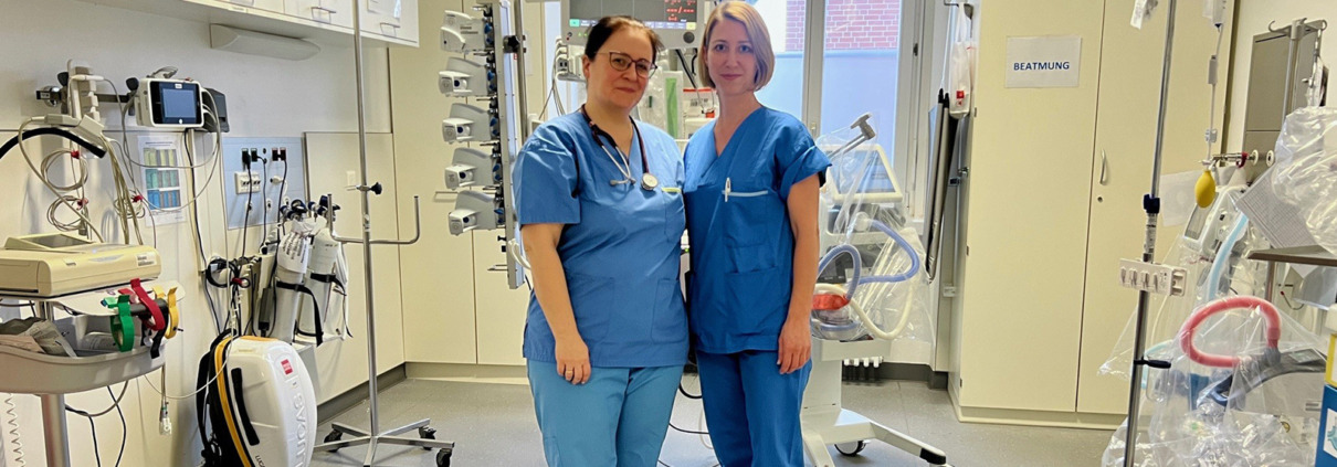 Mitarbeiterinnen des Opferschutzes in der Klinik Hietzing