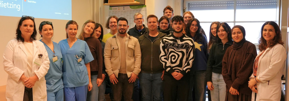 Smart Care Station - Klinik Hietzing - Gruppenfoto