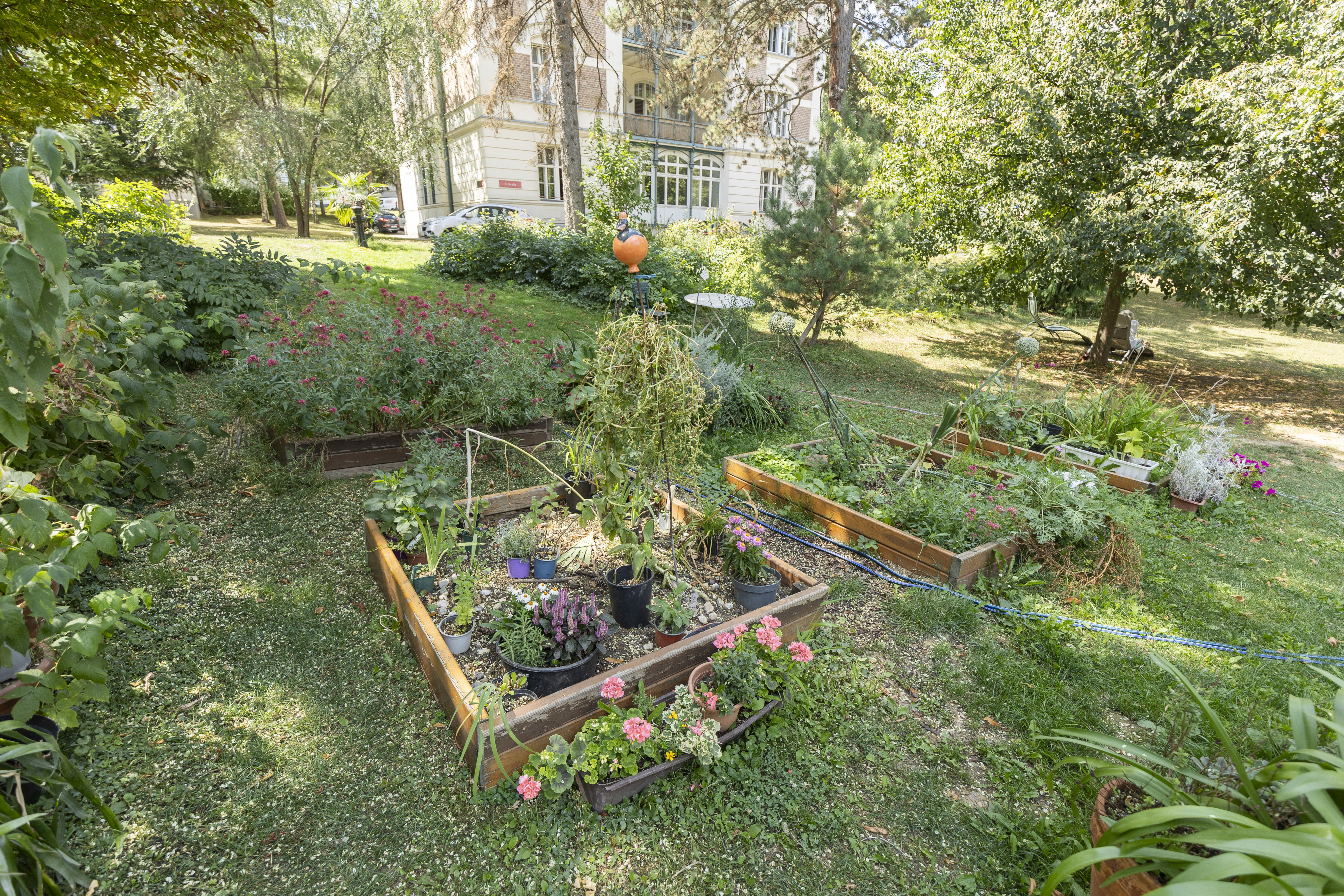 Klinik Hietzing, Therapiegarten