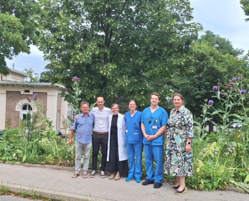Klinik Hietzing, Forschungsteam, Therapiegarten